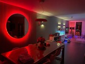 Wit LED profiel inclusief afdekking 12mm x 12mm - SLIM200WIT