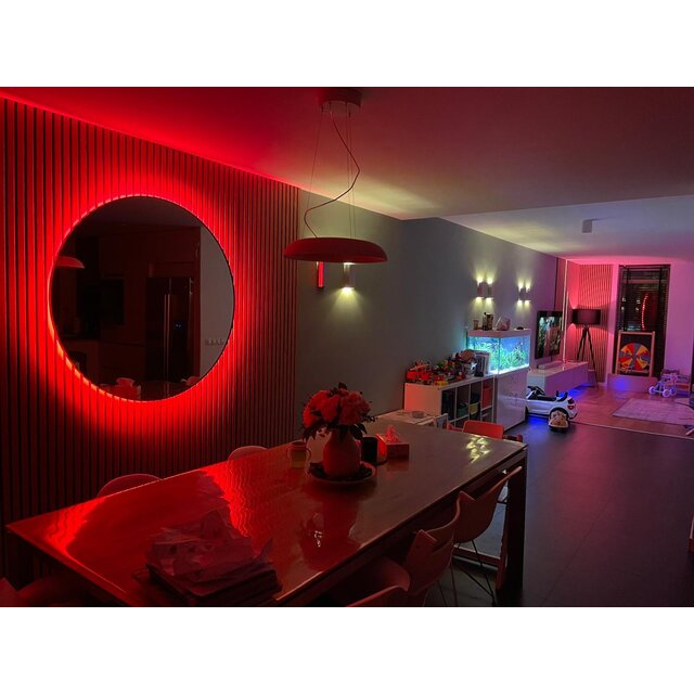 LED profiel inclusief afdekking 12mm x 12mm - SLIM200ALU