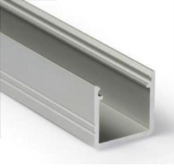 LED profiel inclusief afdekking 12mm x 12mm - SLIM200ALU