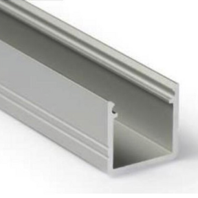 LED profiel inclusief afdekking 12mm x 12mm - SLIM200ALU
