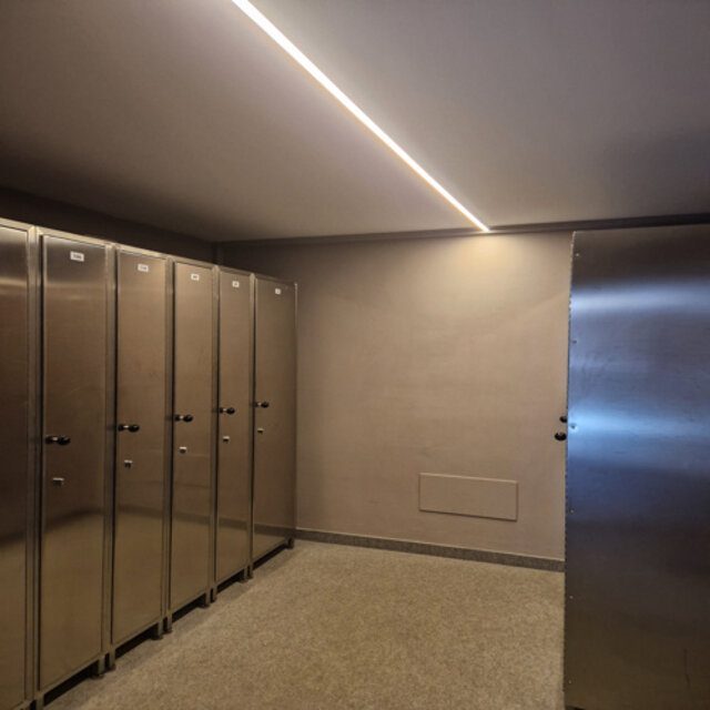 Trimless inbouw LED stuc profiel met afdekking 33,4 mm x 21 mm – XL30TrimlessALU