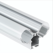 LED profiel voor 2 LED strips inclusief afdekking  - PL12