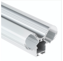 LED profiel voor 2 LED strips inclusief afdekking  - PL12