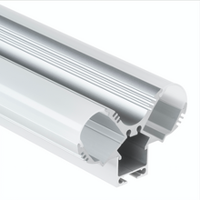 LED profiel voor 2 LED strips inclusief afdekking  - PL12