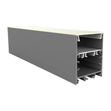 LED profiel inclusief klikafdekking 40mm x 50mm - XL340ALU