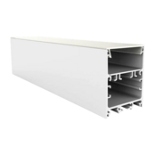Wit LED profiel inclusief klikafdekking 40mm x 50mm - XL340WIT