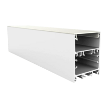 Wit LED profiel inclusief klikafdekking 40mm x 50mm - XL340WIT