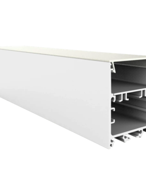 Wit LED profiel inclusief klikafdekking 40mm x 50mm - XL340WIT
