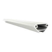 Wit LED hoekprofiel inclusief afdekking 27.05 x 12.35 mm - 323WIT