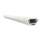 Luksus LED profielen Wit LED hoekprofiel inclusief afdekking 27.05 x 12.35 mm - 323WIT