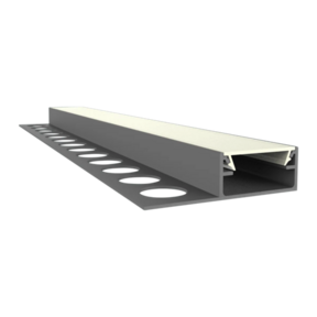 LED tegel en stuc profiel inclusief klikafdekking 40mm x 10,8mm - STUC300