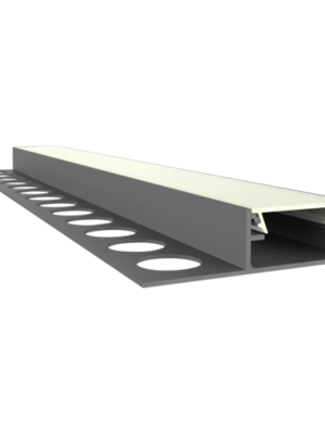LED tegel en stuc profiel inclusief klikafdekking 40mm x 10,8mm - STUC300
