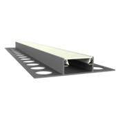 LED tegel en stuc profiel inclusief klikafdekking 58.04mm x 10,8mm - STUC400