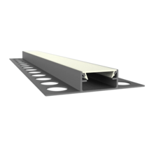 LED tegel en stuc profiel inclusief klikafdekking 58.04mm x 10,8mm - STUC400
