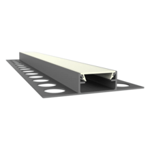 LED tegel en stuc profiel inclusief klikafdekking 58.04mm x 10,8mm - STUC400