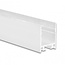 Luksus LED profielen LED profiel inclusief verzonken afdekking 18,5mm x 23mm – 18.2WIT