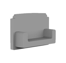 Eindkap zonder kabeldoorvoer t.b.v. Stuc100