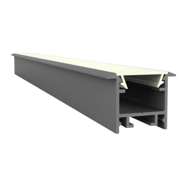 LED inbouw profiel inclusief klikafdekking 15mm x 15.69mm - 303ALU