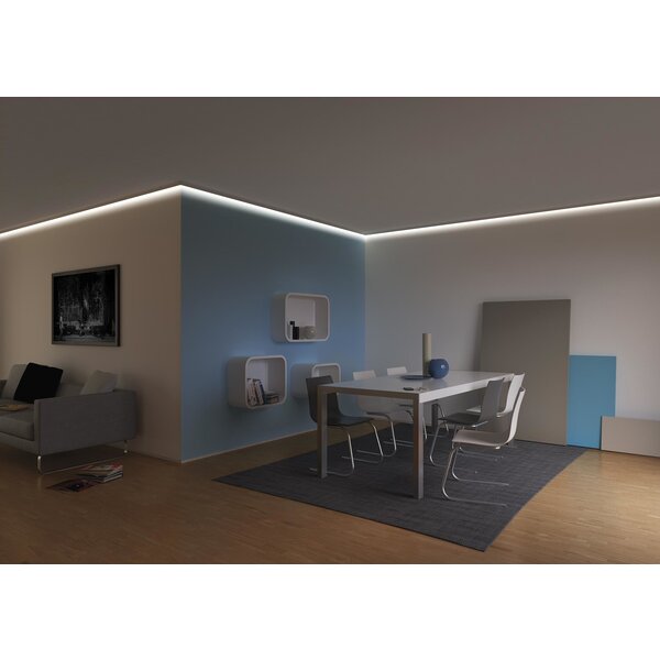 Luksus LED profielen Wit LED profiel inclusief opaal afdekking - 20mm x 20.84mm - 320WIT