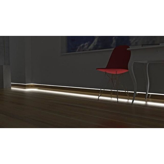 BASIC COB LED strip natuurlijk wit 4000K 5W 530LM 480 LED’s p/m 12VDC IP20 - 5 meter