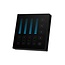Miboxer Zwarte LED wanddimmer voor enkel kleurige LED – Draadloos - B5-B