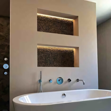 Hoe plaats je LED strips tussen tegels 