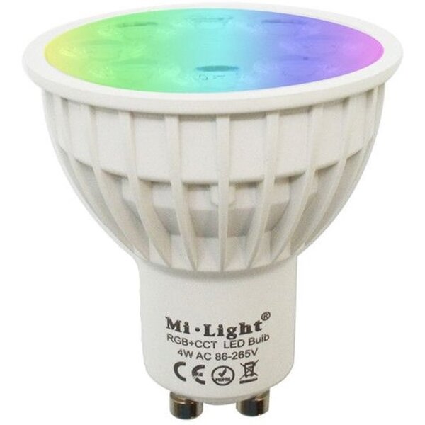 Miboxer Instelbare ZIGBEE GU10 LED Spot RGB+CCT (RGBCCT & 2700K-6500K)