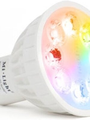 Instelbare ZIGBEE GU10 LED Spot RGB+CCT (RGBCCT & 2700K-6500K)