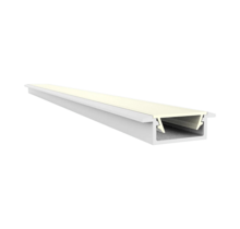 Wit LED inbouw profiel inclusief klikafdekking 15mm x 6mm - 308WIT