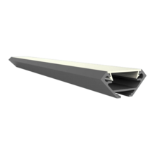 LED hoekprofiel inclusief afdekking 27.05 x 12.35 mm - 323ALU
