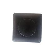 Zwarte universele LED dimmer - Fase afsnijding - tot 200 watt