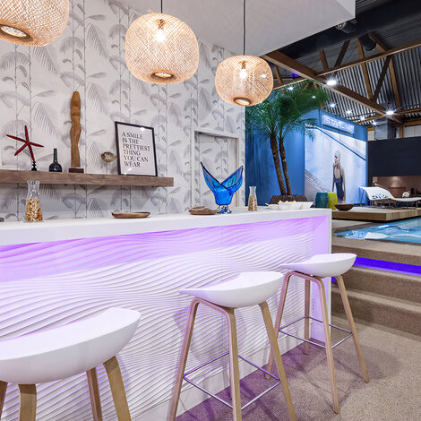 Beursstand verlichten met LED strips en LED profielen