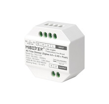 Trackrail draadloze zigbee + 2,4ghz AC TRIAC LED dimmer – Draadloze Fase afsnijding Dimmer –  Miboxer TRI-C1ZR