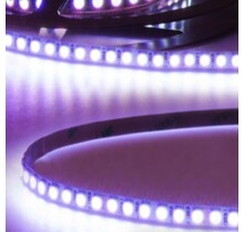PRO LUMEN 8mm brede RGB LED strip 24vdc 14,4W 1280LM 120LED p/m IP20 - 5 meter