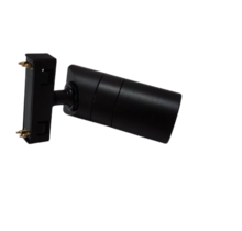 LED Vitrine Spot Show Type Track spot Tube 2 Warm Wit - zwart