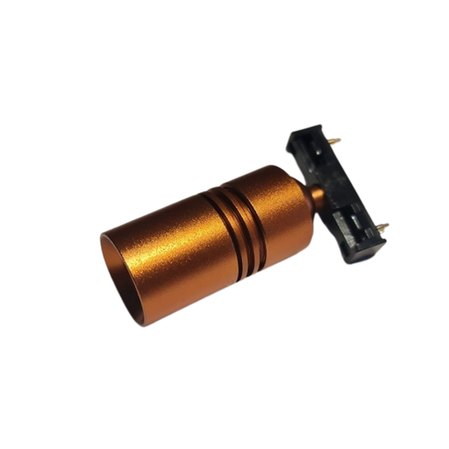 LED Vitrine Spot Show Type Track spot Tube  Warm Wit - bruin goud