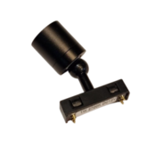 Mini LED Vitrine Spot - 1 watt - 2700 kelvin Extra Warm Wit - MAGBALL ZWART