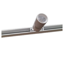 Mini LED rails vierkante vitrine trackrail - MD3 WIT