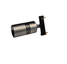 LED Vitrine Spot Show  Type Track spot Tube Warm Wit - Zilver groen metalic