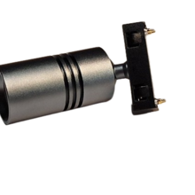 LED Vitrine Spot Show  Type Track spot Tube Warm Wit - Zilver groen metalic