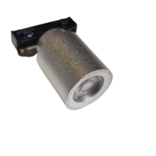 LED Vitrine Spot Show Type Track spot ZOOM Warm Wit - Zilver