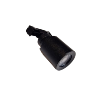 LED Vitrine Spot ZOOM 2700 kelvin Extra Warm Wit - Zwart