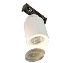 LED Vitrine spot 2 watt 2700 kelvin extra warm wit Track spot ZOOM - WIT