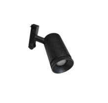 LED Vitrine Spot 3 watt 4000 kelvin natuurlijk wit Track spot ZOOM - ZWART