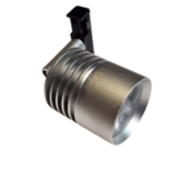 LED Vitrine Spot Fixed 3 watt 2700 kelvin Extra Warm Wit - zilver