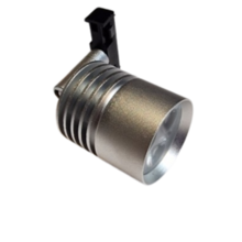 LED Vitrine Spot Fixed 3 watt 2700 kelvin Extra Warm Wit - zilver