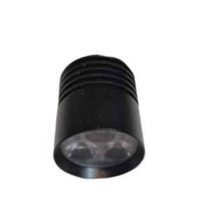 LED Vitrine Fixed 3 watt 2700 kelvin Extra Warm Wit - zwart