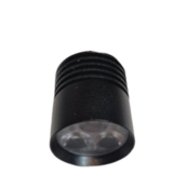 LED Vitrine Fixed 3 watt 2700 kelvin Extra Warm Wit - zwart