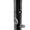 Mini LED spots railverlichting - Luksus Mini LED rails vierkante vitrine trackrail - MD3 VIERKANT ZWART