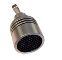 LED Vitrine Spot Show Type Track spot Fixed Warm Wit - zilver